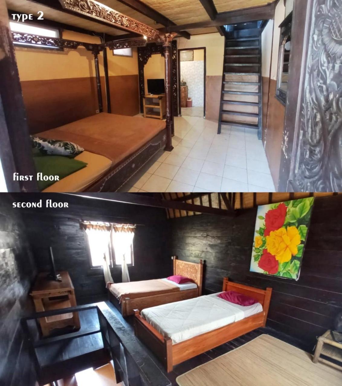 Bale Sasak Bungalow ギリ・トラワンガン エクステリア 写真